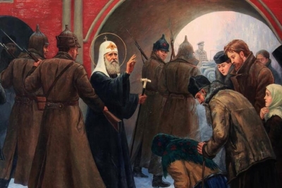 Кривошеева Н. А. Преследования Патриарха Тихона начались с первых дней избрания его на патриарший престол.