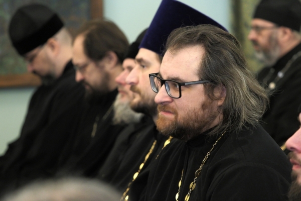 Участие в итоговом собрании духовенства Смоленской епархии.
