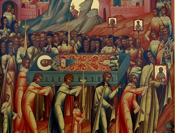 Антонин (Капустин), архимандрит. Перенесение мощей святителя и чудотворца Николая из Ликии в Италию.