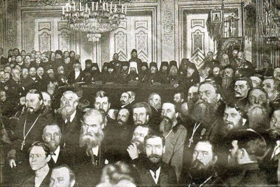 Слесарев А. В. Движение церковного обновления в Могилевской епархии после Февральской революции 1917 г. Чрезвычайный Съезд духовенства и мирян.